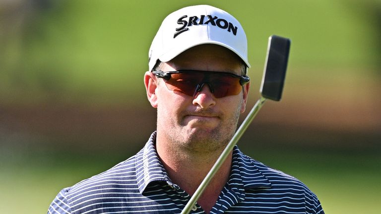 Ryan Fox holds a one-shot lead at the Nedbank Golf Challenge 