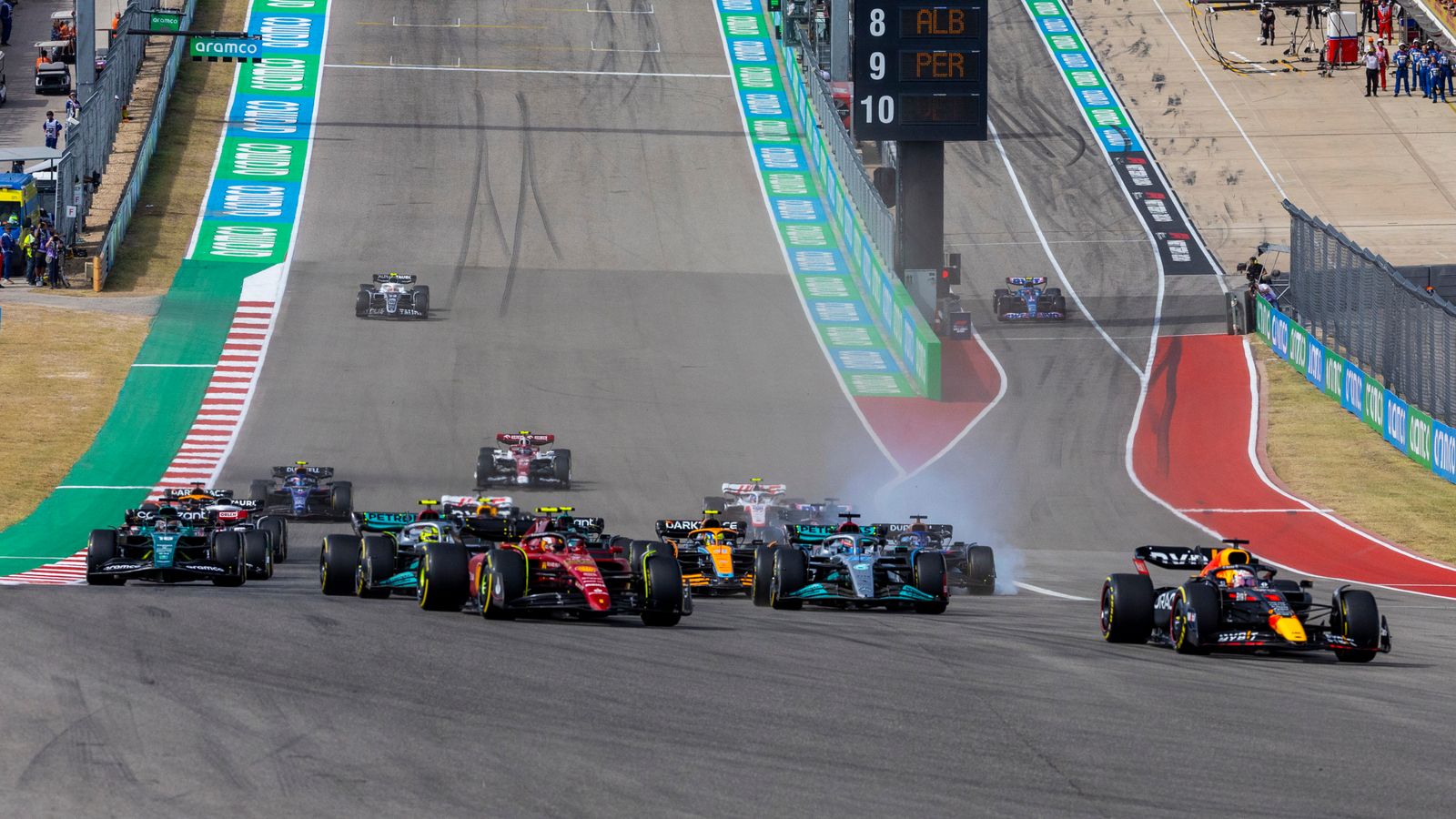 Austin, Qatar, Spa among first-time Sprint hosts for 2023 F1 season