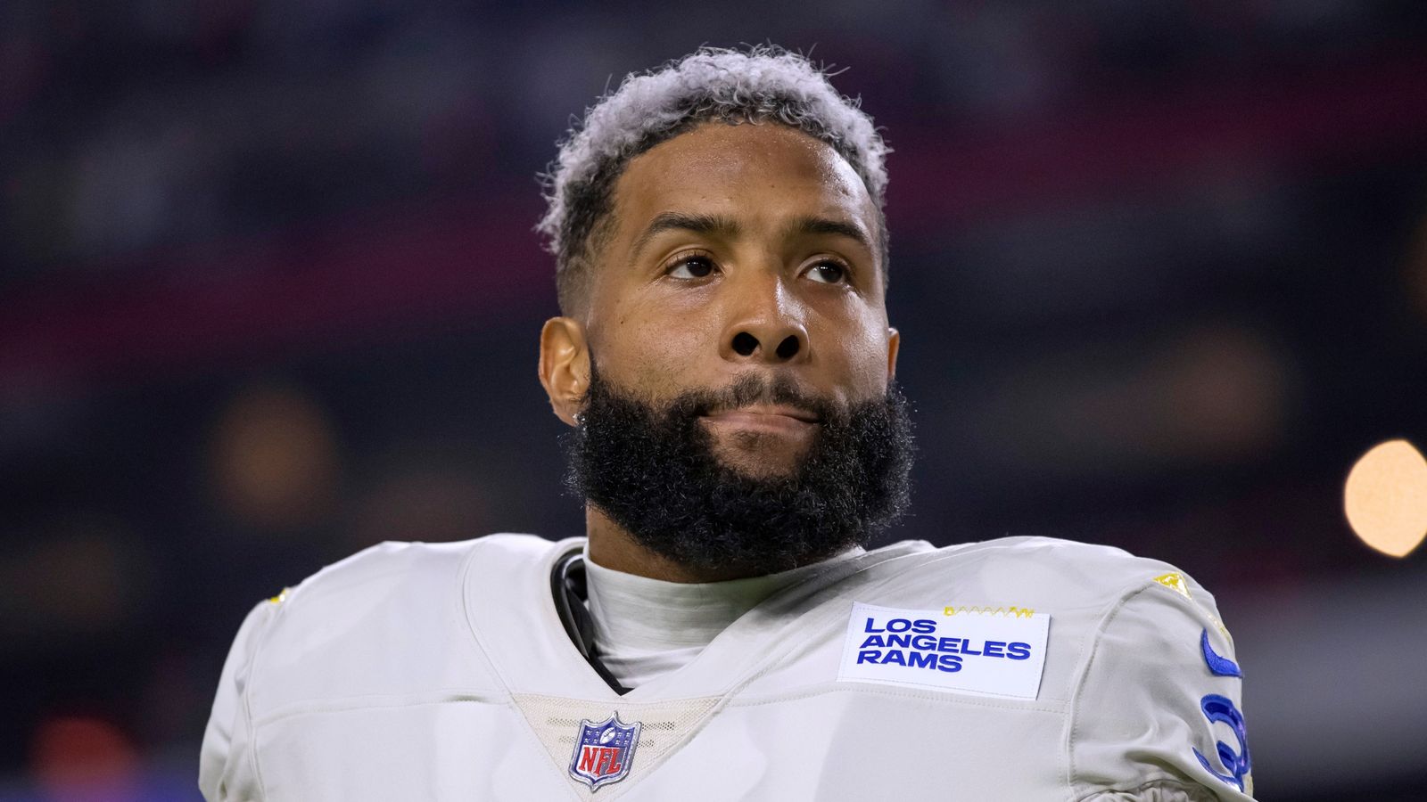 Odell Beckham Jr. visits Giants facility to check in on injured