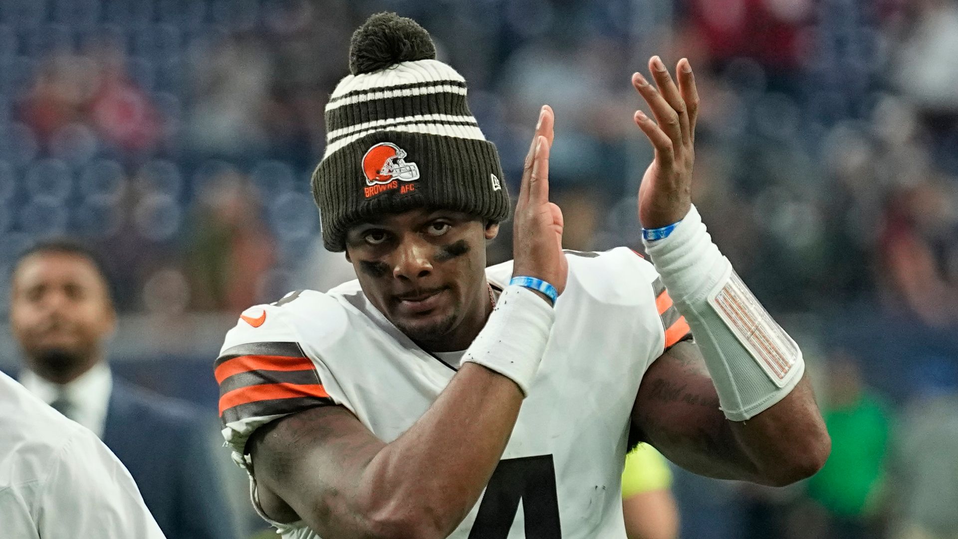 Watson booed on return from suspension