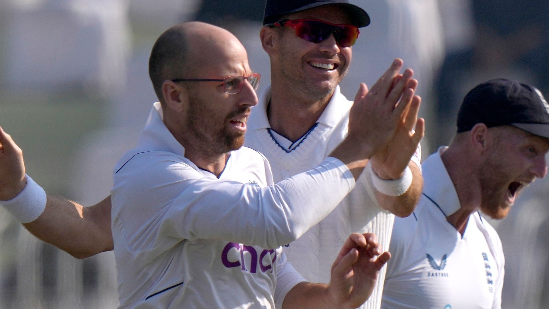 Leach strikes with new ball as Pakistan three down LIVE!