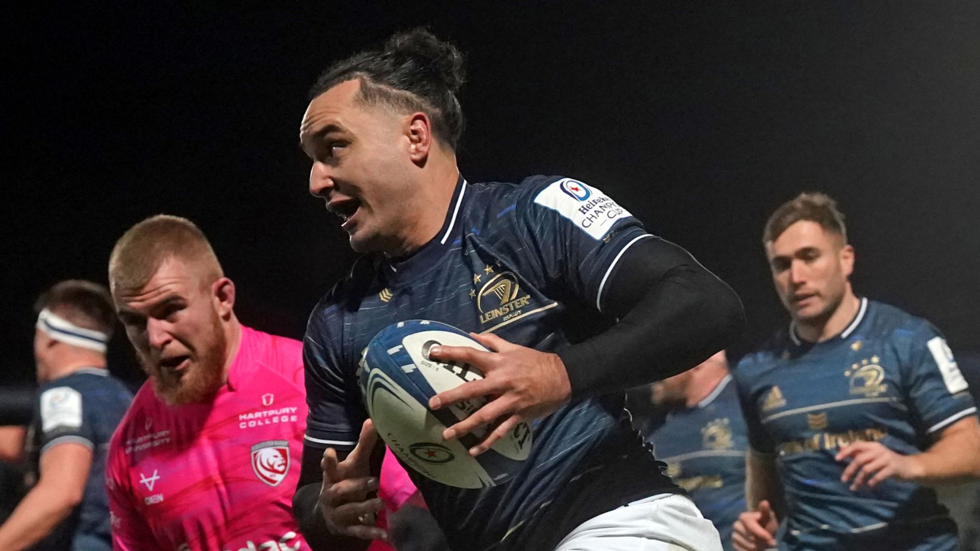 Leinster thrash Gloucester in Champions Cup; Sharks edge Bordeaux