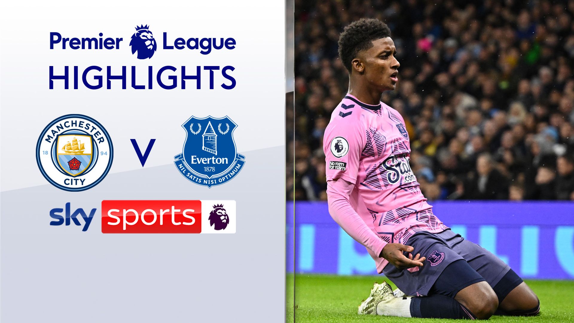 Man City held by Everton after Gray stunner