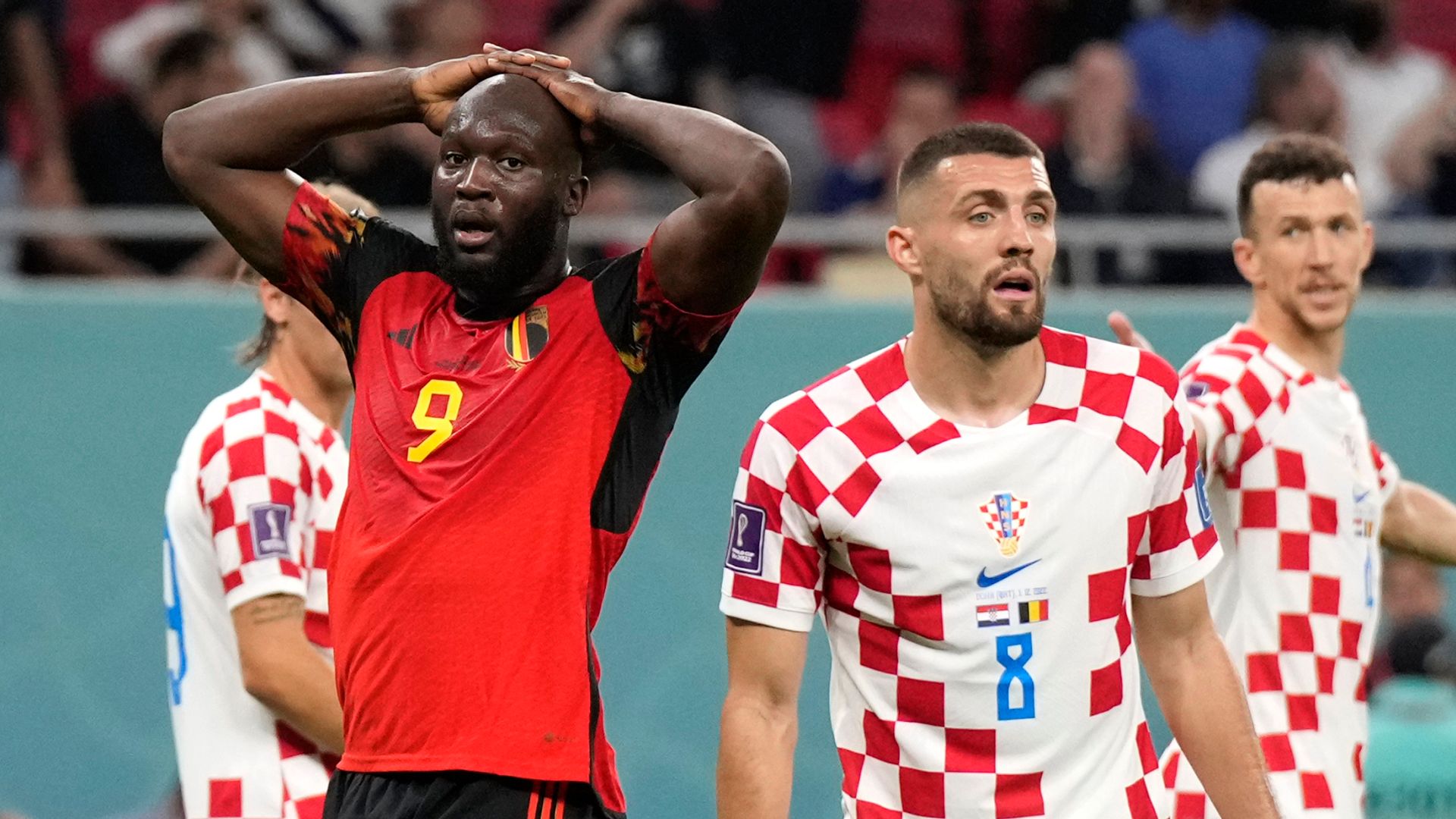 Lukaku misses big chances as Belgium's 'golden generation' knocked out