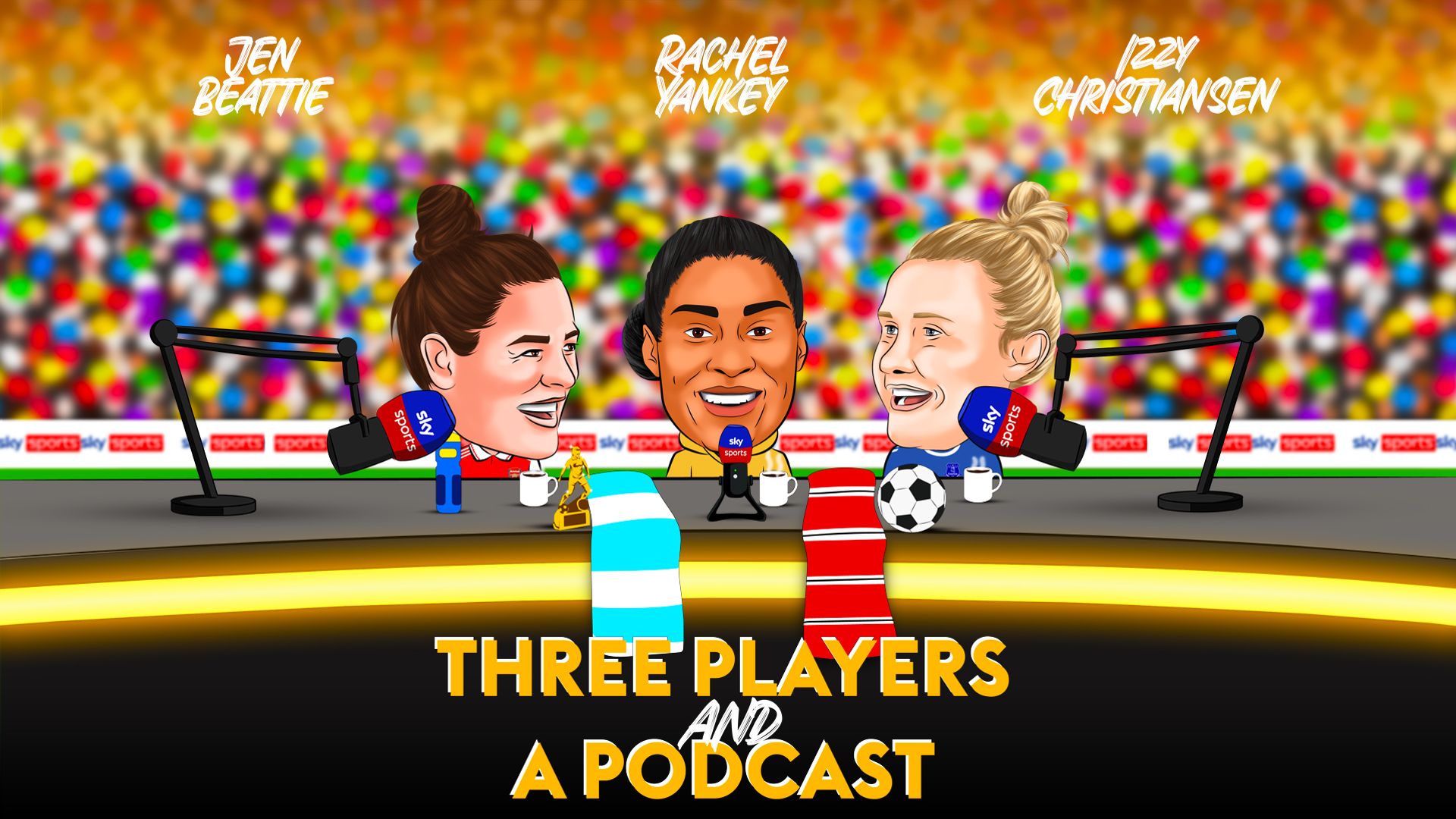 DENGARKAN: Tiga Pemain dan Podcast – Jen Beattie, Izzy Christensen, dan Rachel Yankey memberikan pandangan mereka tentang episode terbaru |  Berita Sepak Bola