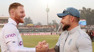 Image from England's 'Bazball' approach extends beyond their batting as Ben Stokes' high-risk strategy reaps stunning rewards in Pakistan