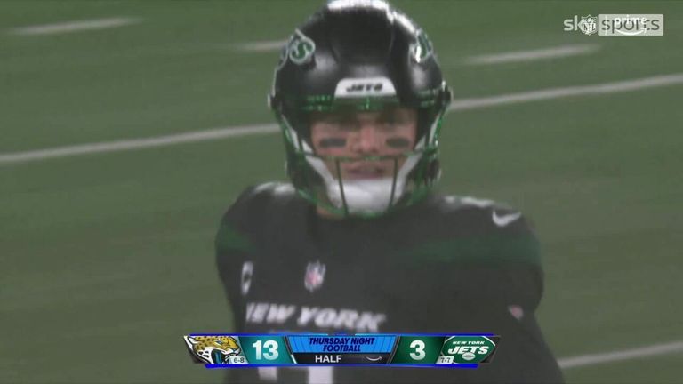 New York Jets fans shared their feelings towards quarterback Zach Wilson after an ugly first-half performance against the Jacksonville Jaguars that ended in an interception