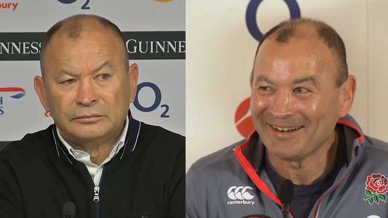 Kumpulan wawancara paling berkesan dengan Eddie Jones saat menjadi pelatih kepala Tim Rugby Inggris.