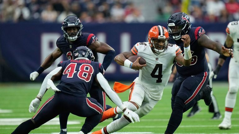 Highlights of the Cleveland Browns against the Houston Texans from Week 13 of the NFL season