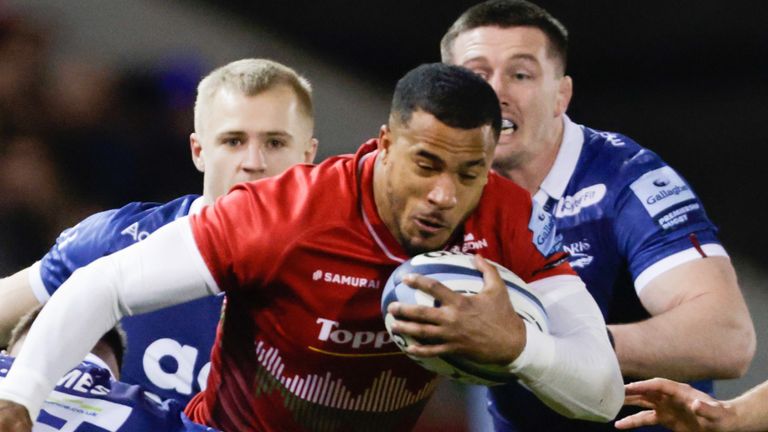 Anthony Watson was unable to make an impact for Leicester