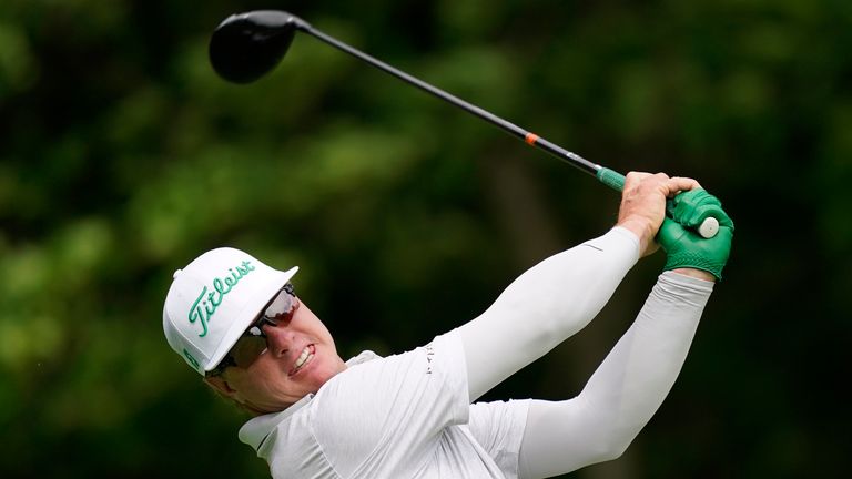 Charley Hoffman and Ryan Palmer lead after round one of the PGA Tour's QBE Shootout