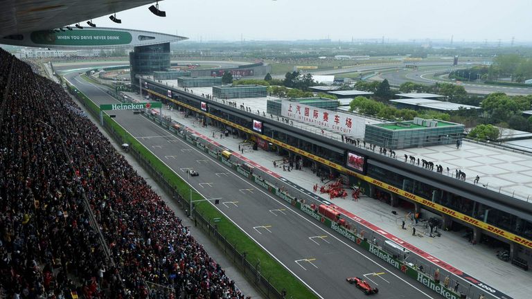 China last hosted Formula 1 in 2019