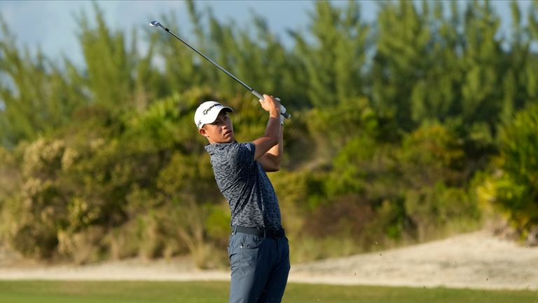 Highlights from the opening round of the Hero World Challenge in the Bahamas.