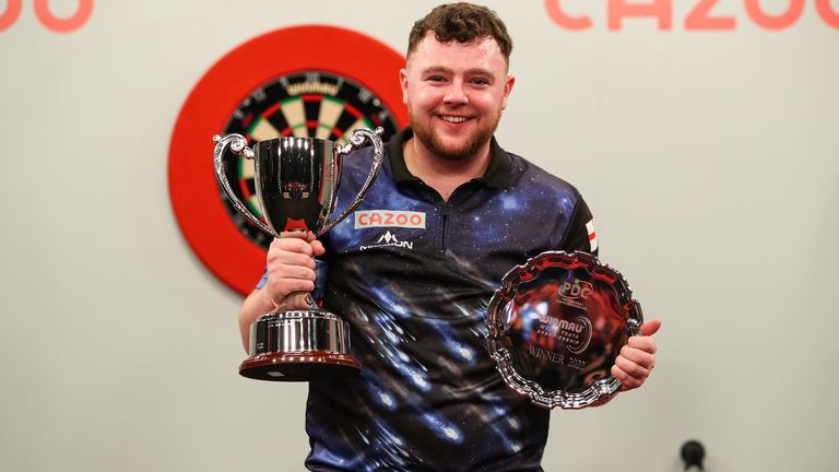 Josh Rock won the World Youth Championship at Butlin's in Minehead last month