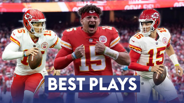 A look at some of Patrick Mahomes' best plays this season as he bids for his second MVP award.