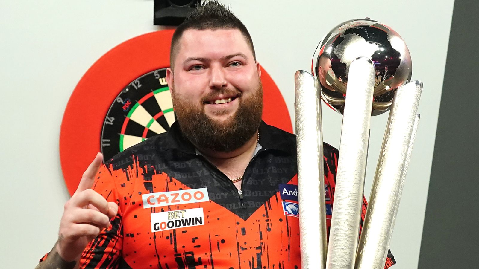 Michael Smith wins three PDC awards in annual honours as Josh Rock