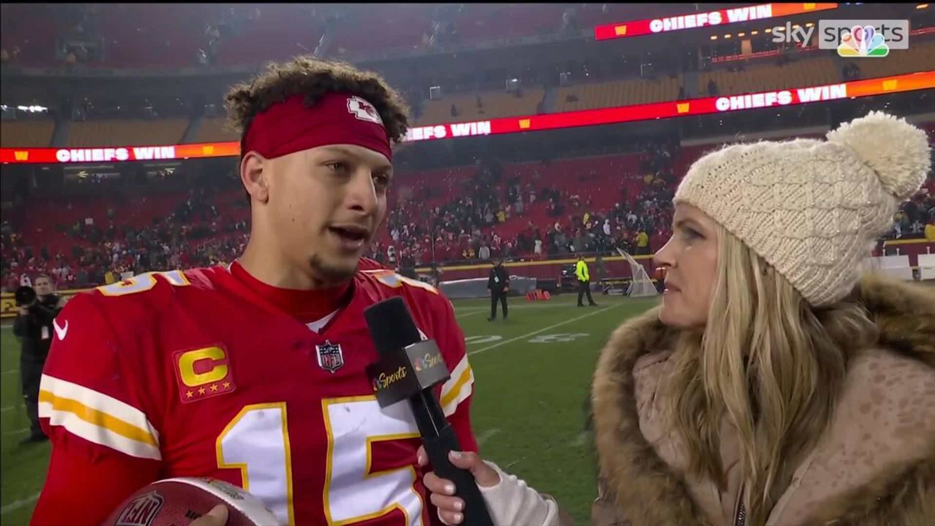 Mahomes: I'll be good to go for AFC Championship Game