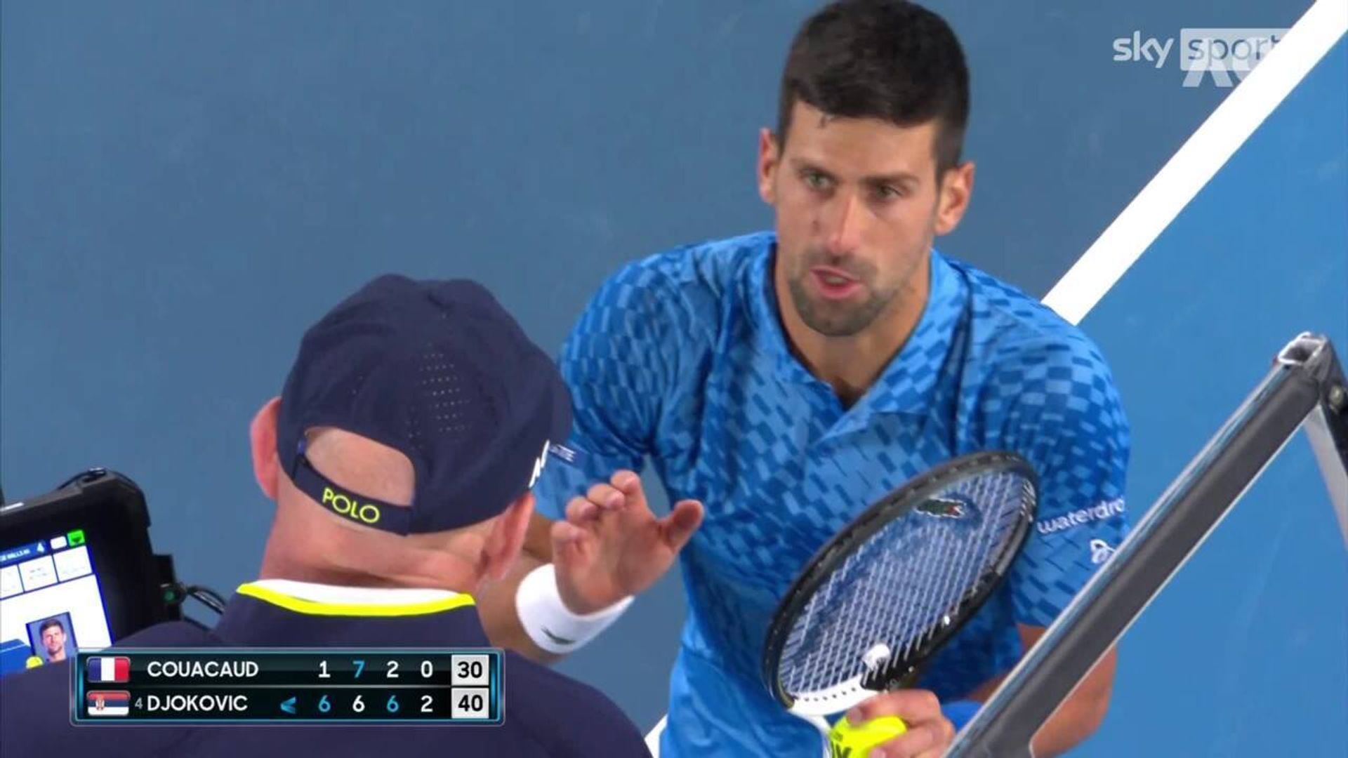 'He wants to get in my head!' | Djokovic fuming with heckler!