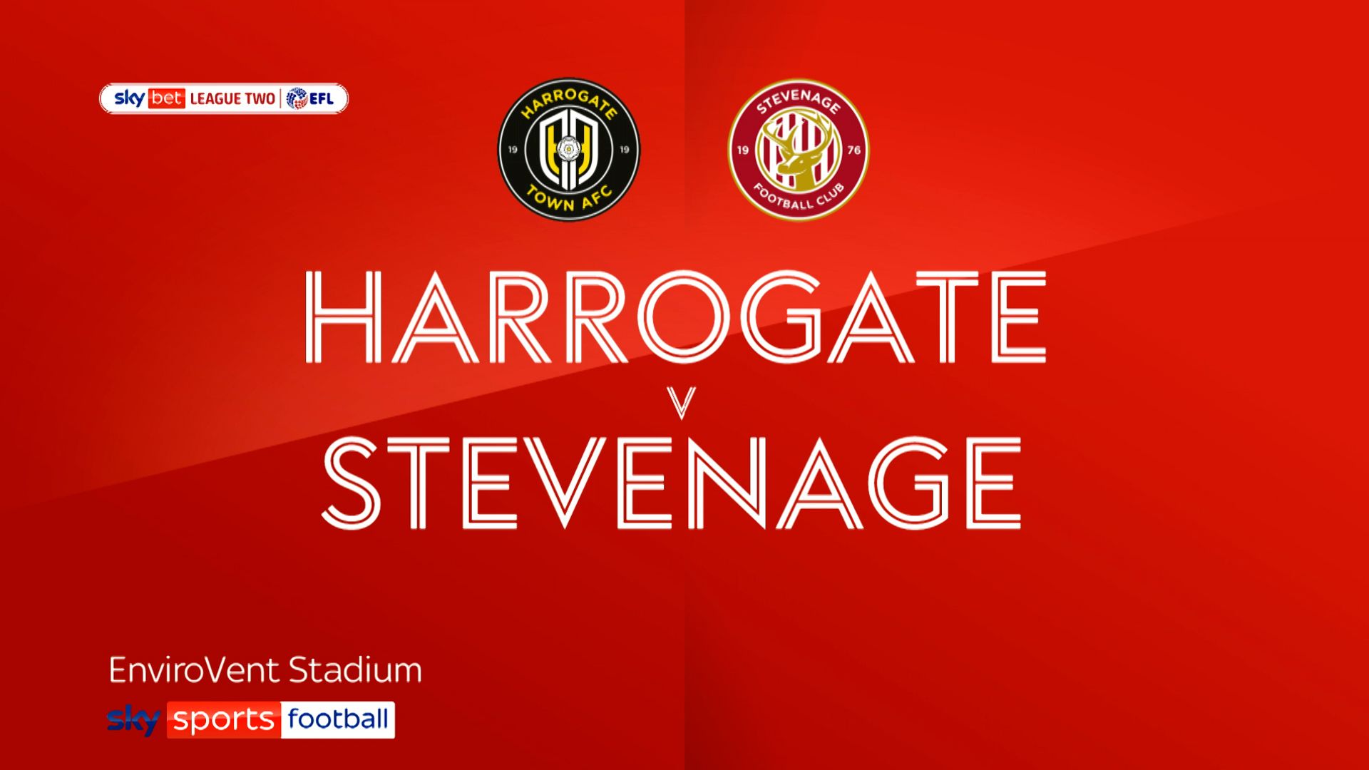 Harrogate 1-1 Stevenage: Boro extend unbeaten run to 10 games after stalemate with Town