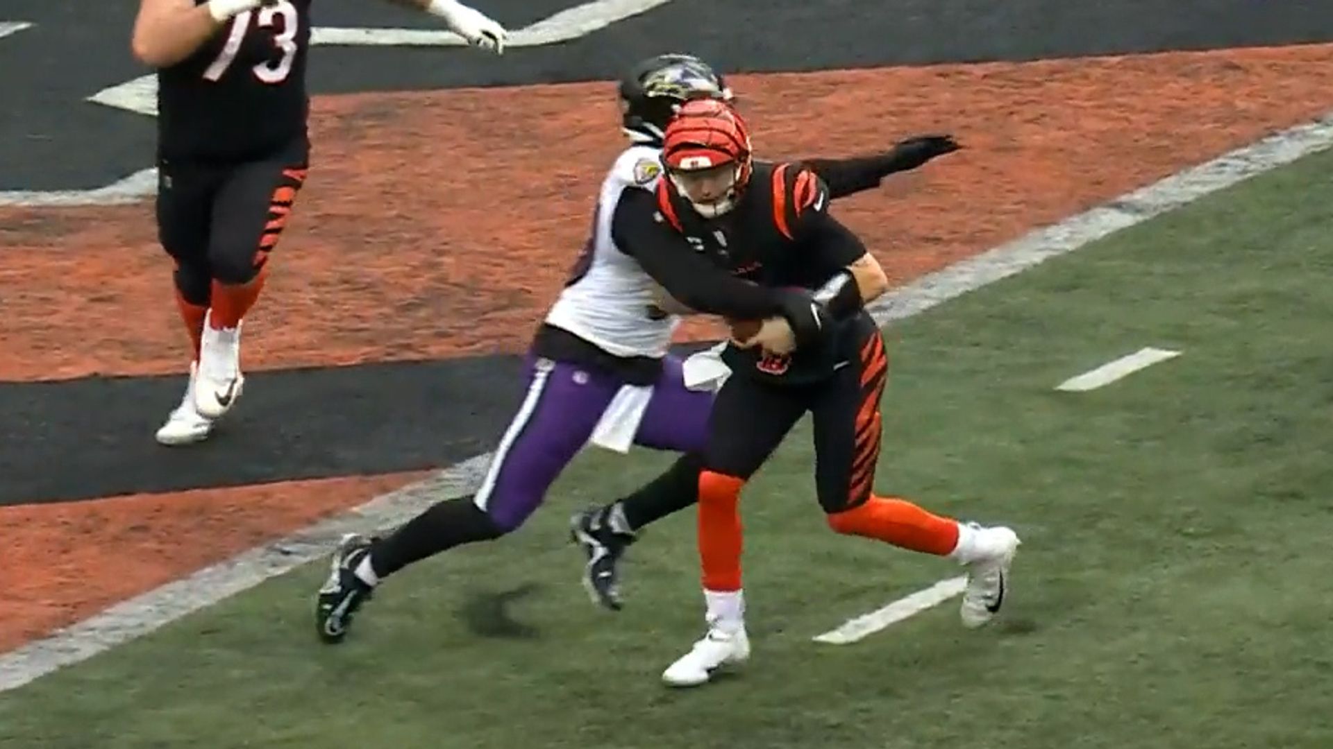 Scotland's Ojabo gets first career NFL sack for Ravens