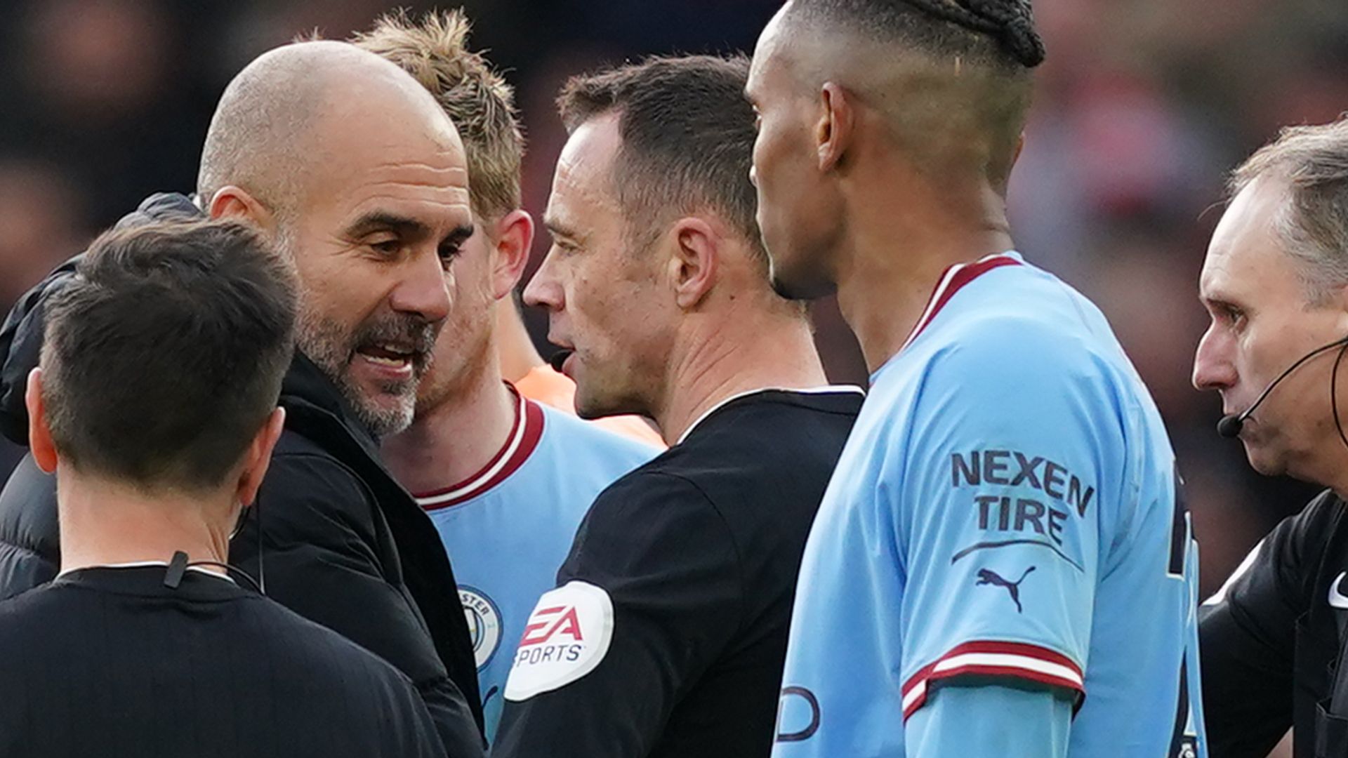 Pep: Rashford was offside for Man Utd's first goal | 'He intervenes'