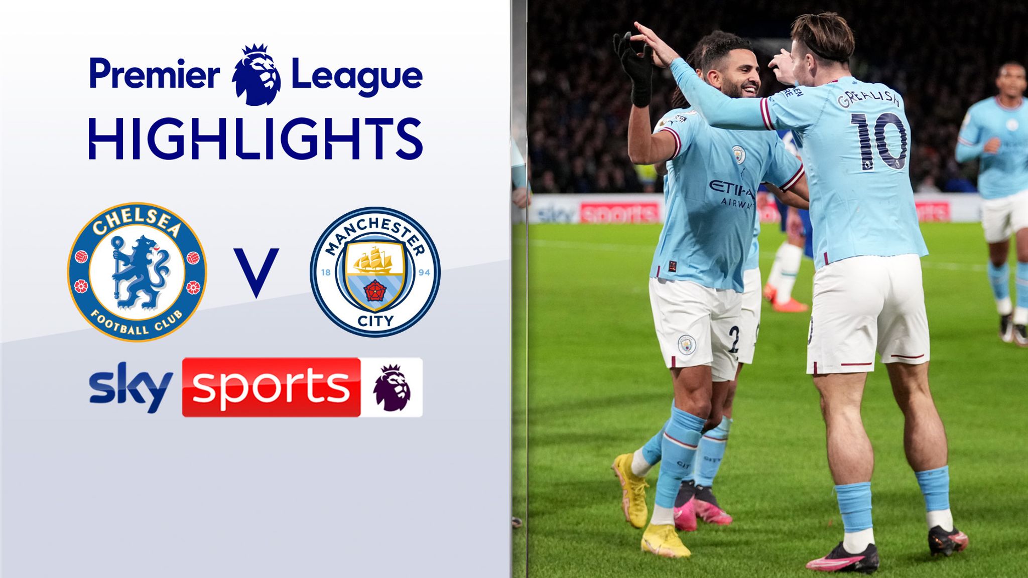 Chelsea v Manchester City (0-1), Highlights