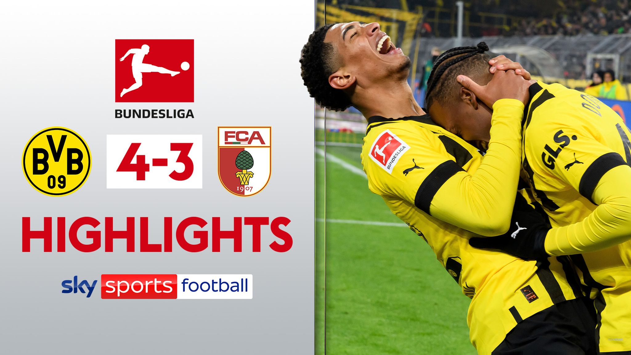 Ao vivo - Augsburg x Borussia Dortmund - Bundesliga 23/24 - Acompanhe todos  os lances