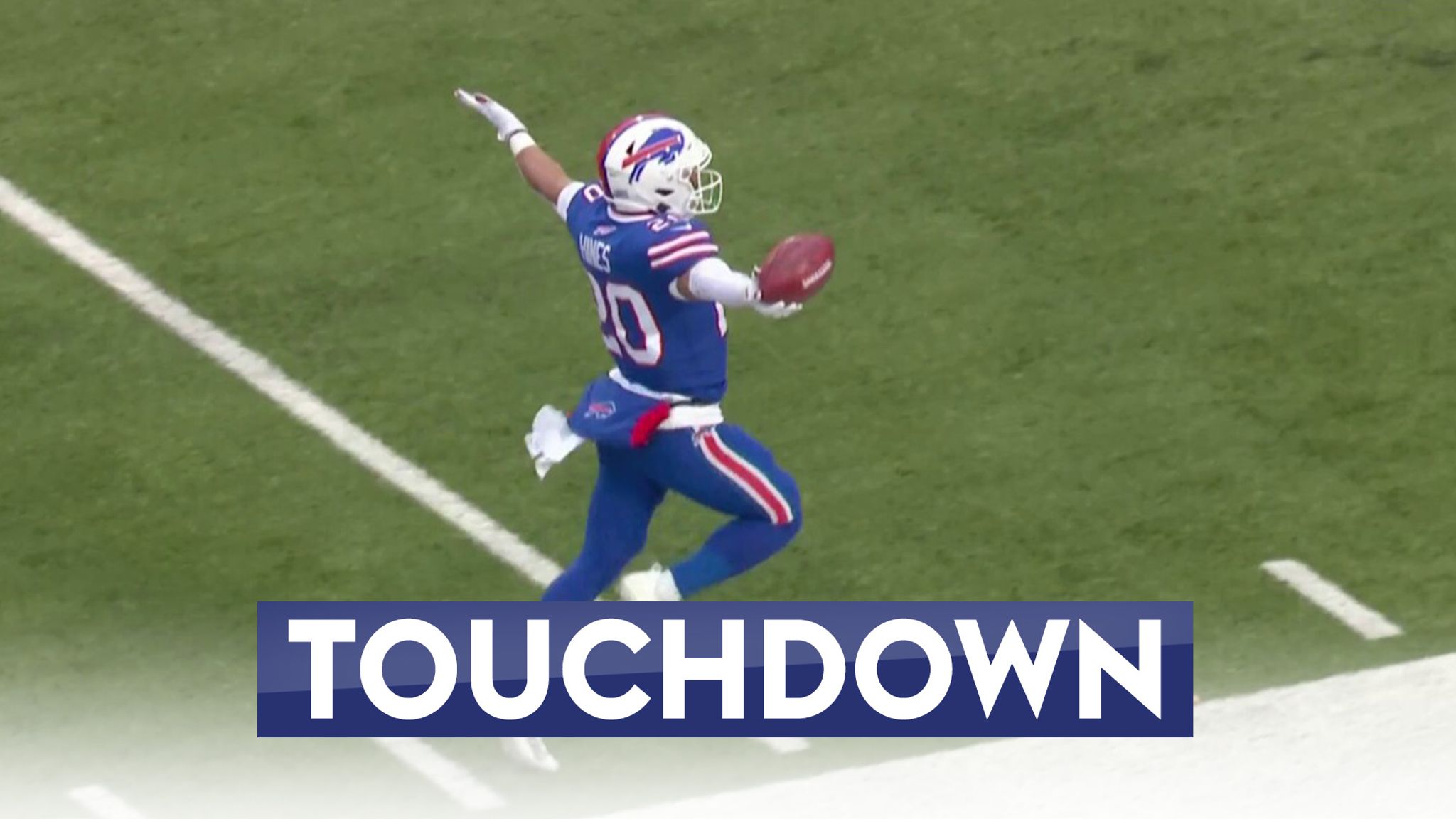 Watch Bills Score Touchdown Right After Tribute to Hamlin