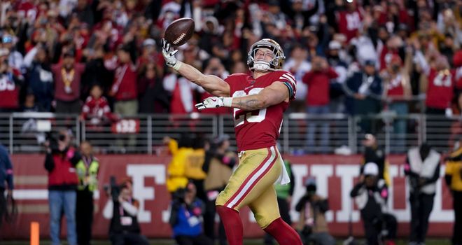 George Kittle pulls off circus catch to lead 49ers past Cowboys