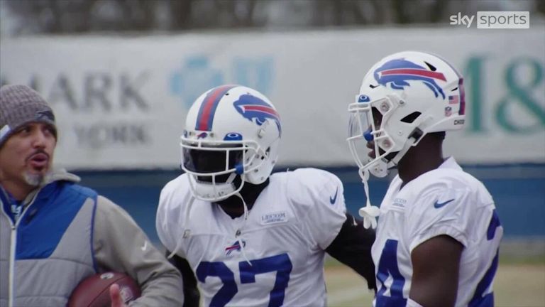 The Buffalo Bills practiced on Thursday for the first time since team-mate Damar Hamlin suffered a cardiac arrest on the field during a game against the Cincinnati Bengals.
