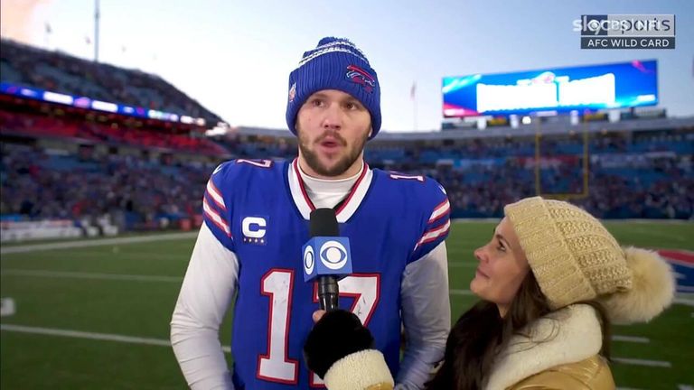 Quarterback Buffalo Bills Josh Allen mengatakan tim perlu meningkatkan permainan mereka berikutnya setelah mereka mengalahkan Miami Dolphins dalam pertandingan Super Wild Card yang ketat