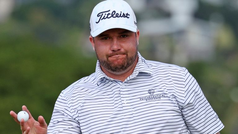 Ben Taylor is tied-second heading into the final round of the Sony Open in Hawaii
