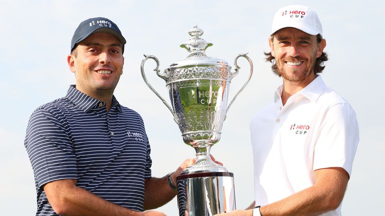 Francesco Molinari and Tommy Fleetwood serve as playing captains for Continental Europe and Great Britain and Ireland respectively at the new Hero Cup
