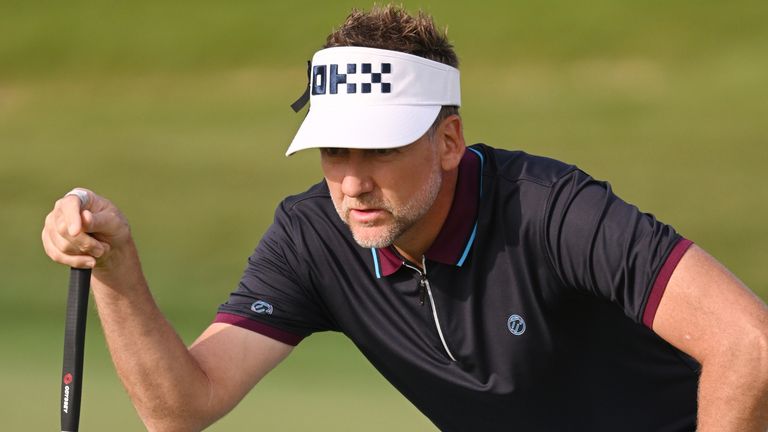 Ian Poulter is among the golfers LIVE at the Abu Dhabi HSBC Championship this week