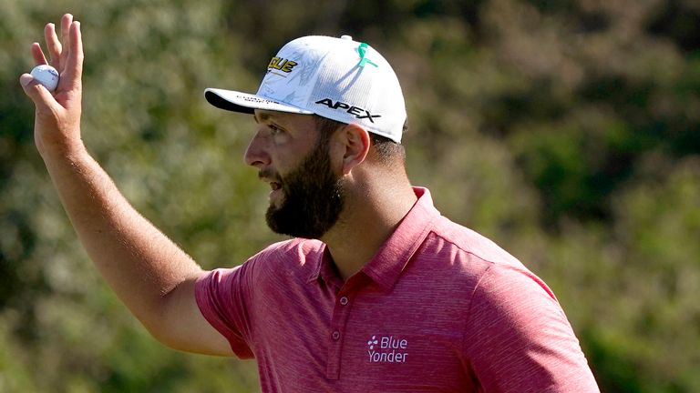Jon Rahm finished in second place during last year's Tournament of Champions