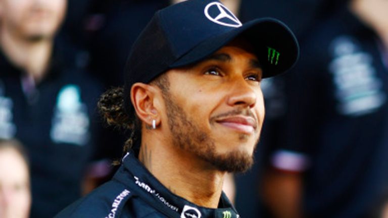 Hamilton has been back in the W13 as Mercedes test out Pirelli's new tyres for the 2023 season 