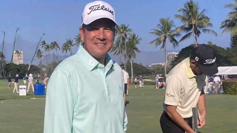 Sixty-year-old cancer sufferer Michael Castillo is making his PGA Tour debut at the Sony Open