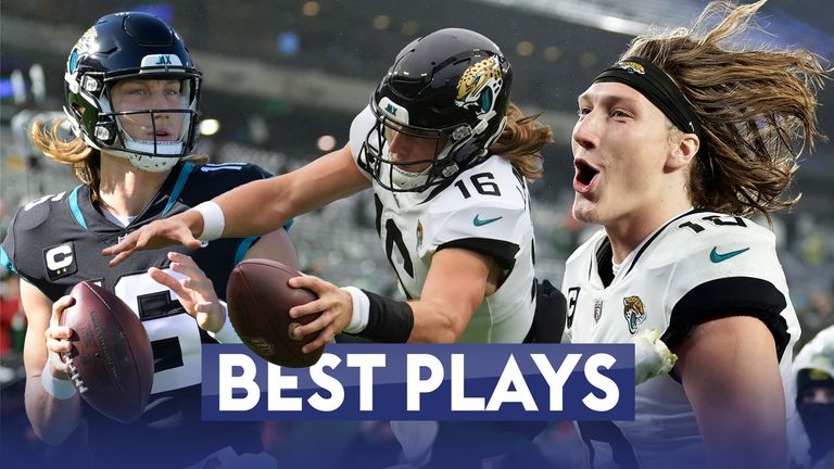 Check out the best plays from Jacksonville Jaguars' quarterback Trevor Lawrence from the 2022 season