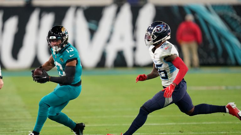 The Tennessee Titans stand out against the Jacksonville Jaguars in Week 18 of the NFL season.
