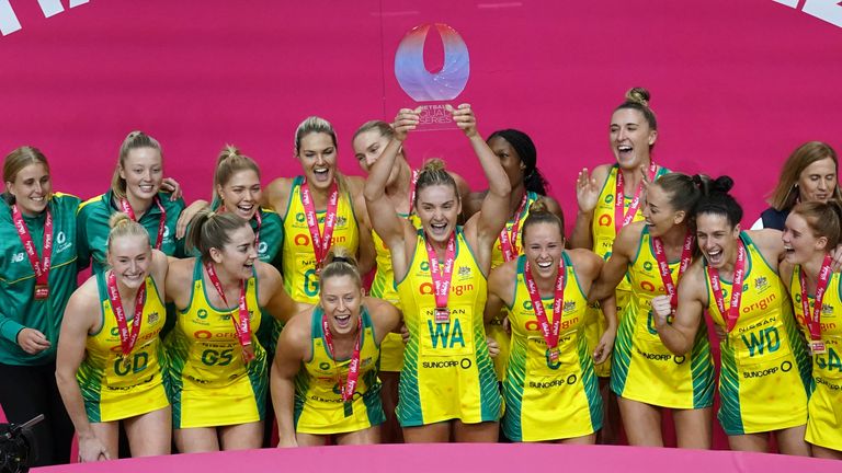 Australia dinobatkan sebagai juara pada tahun 2022 