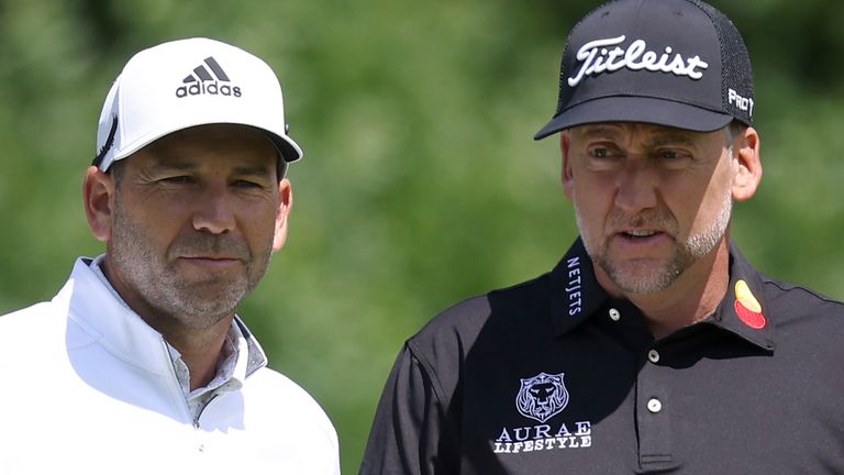 Sergio Garcia and Ian Poulter are two of four players who have resigned their DP World Tour membership with immediate effect 
