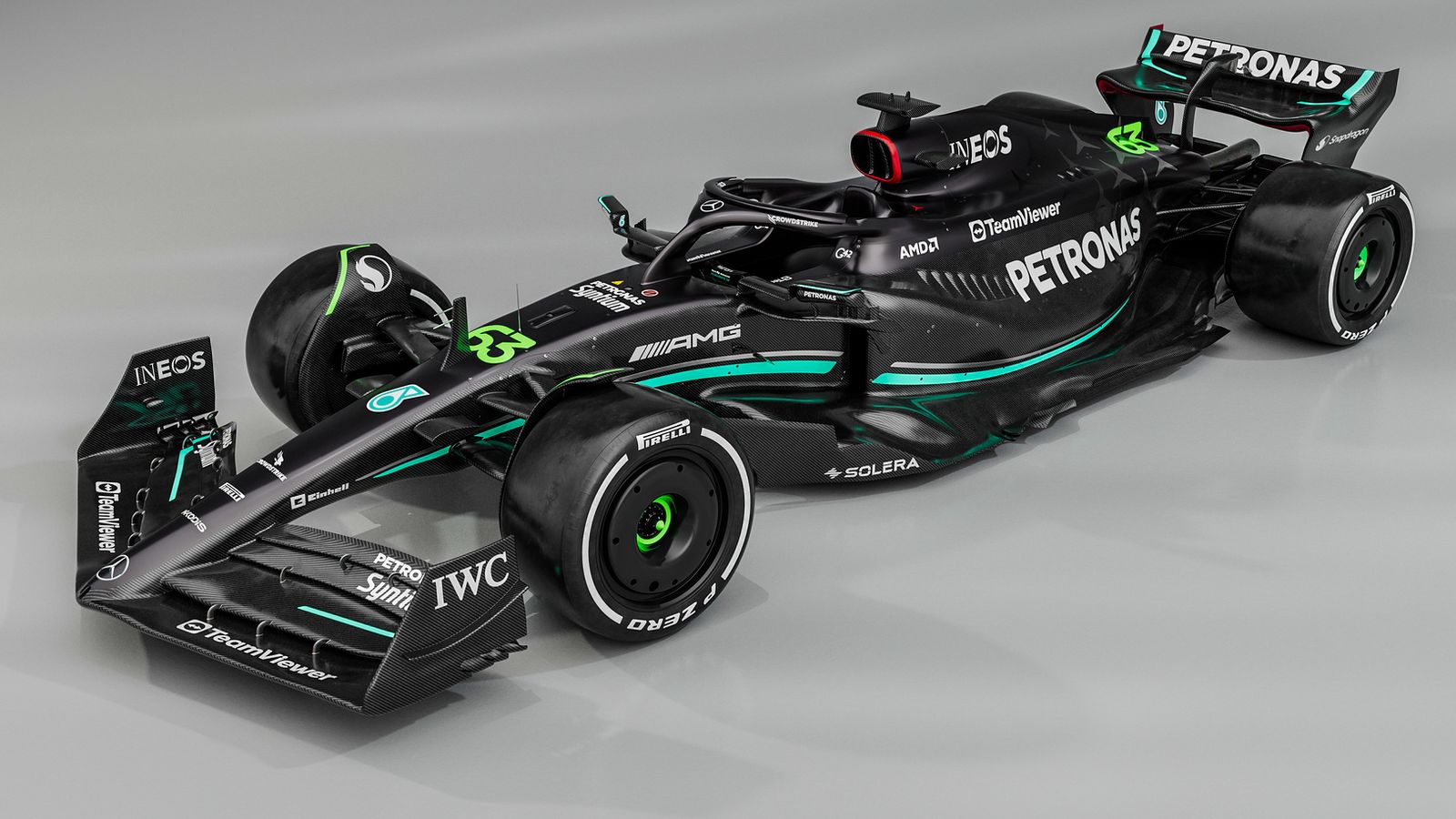Mercedes launch new Formula 1 car W14 revealed for Lewis Hamilton and