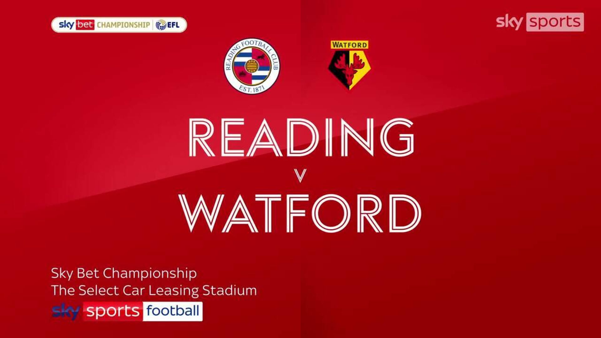 Reading 2-2 Watford