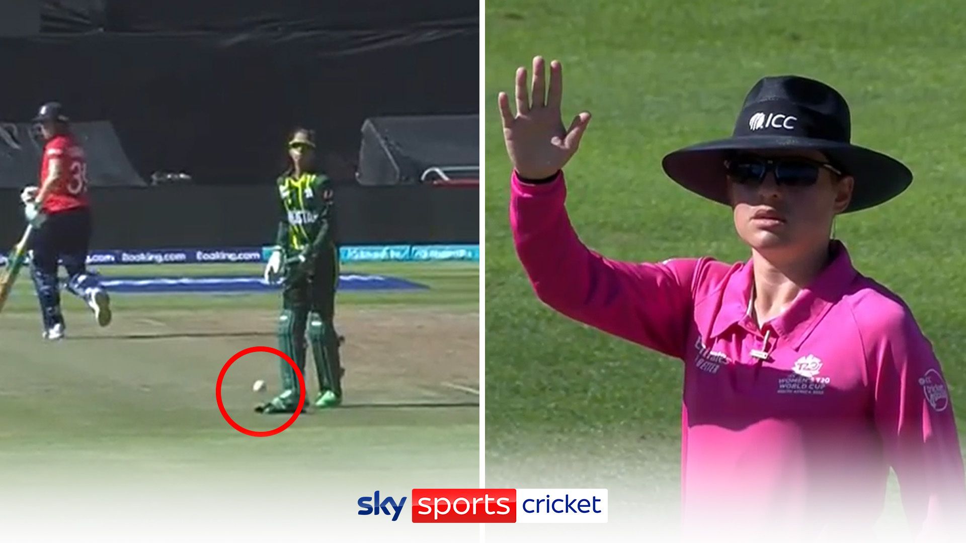 'Five penalty runs!' Pakistan penalised after bizarre fielding blunder