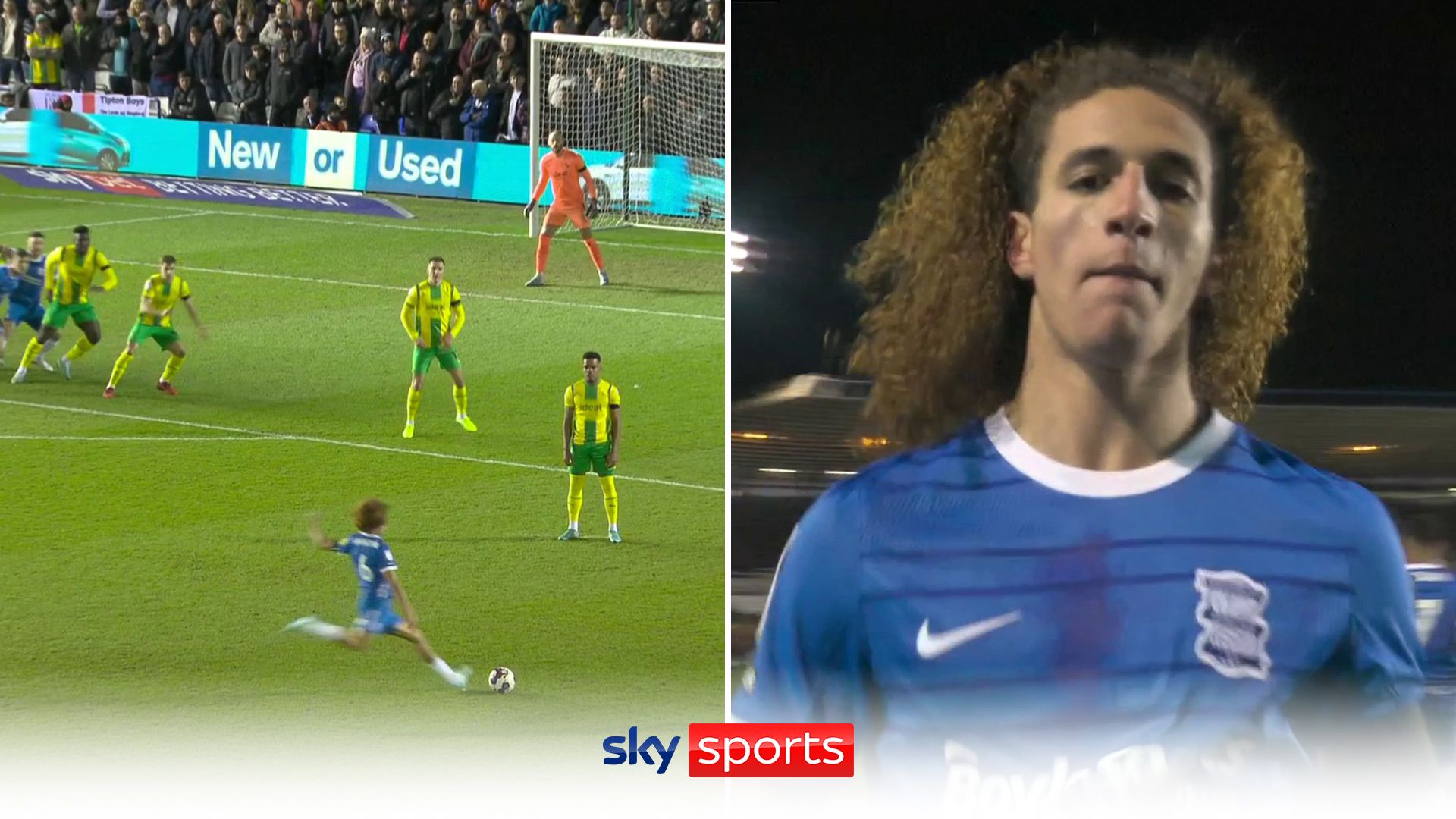 'He's caught him out!' | Man Utd loanee Hannibal's audacious free-kick!