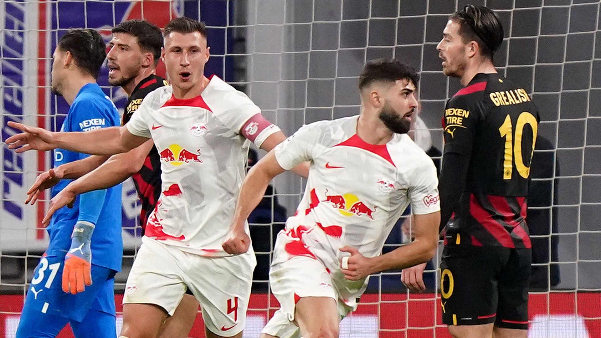 Man City pegged back by Leipzig to leave tie in balance