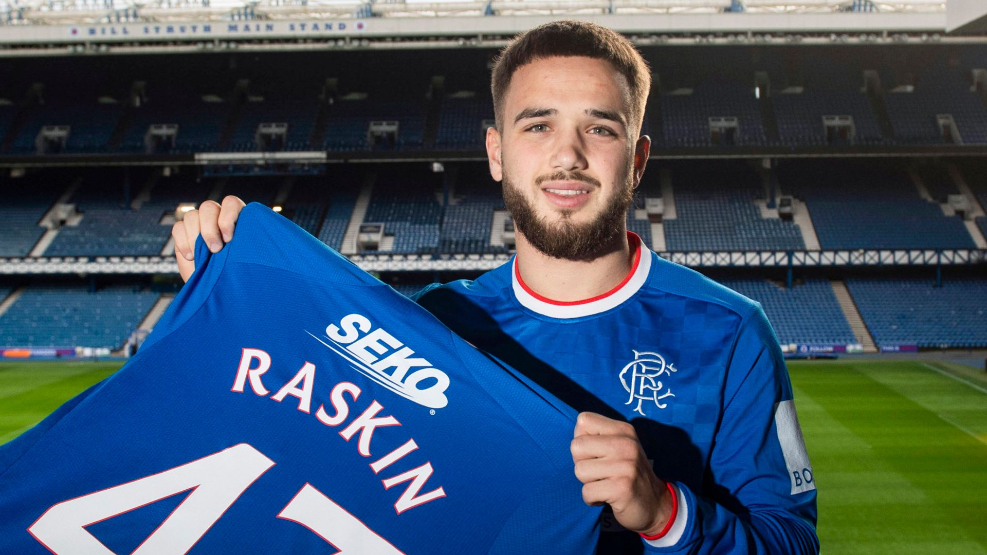 Raskin: Rangers is the right club for me