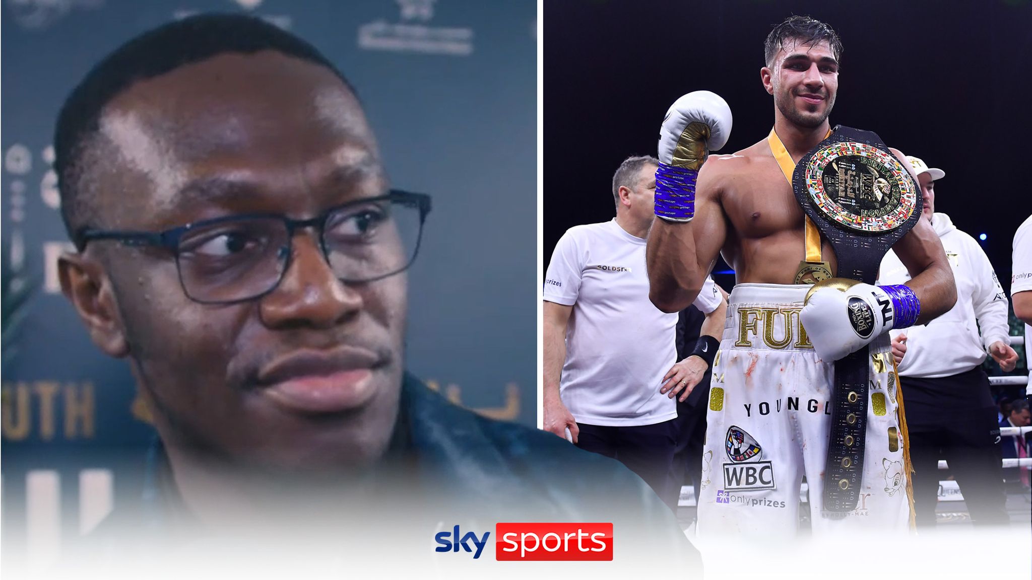I dont know who wins the rematch KSIs brother Deji reacts to Paul vs Fury Video Watch TV Show Sky Sports