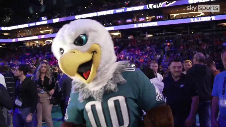 The countdown to Super Bowl LVII is on in Arizona ahead of Sunday's game between the Kansas City Chiefs and Philadelphia Eagles.