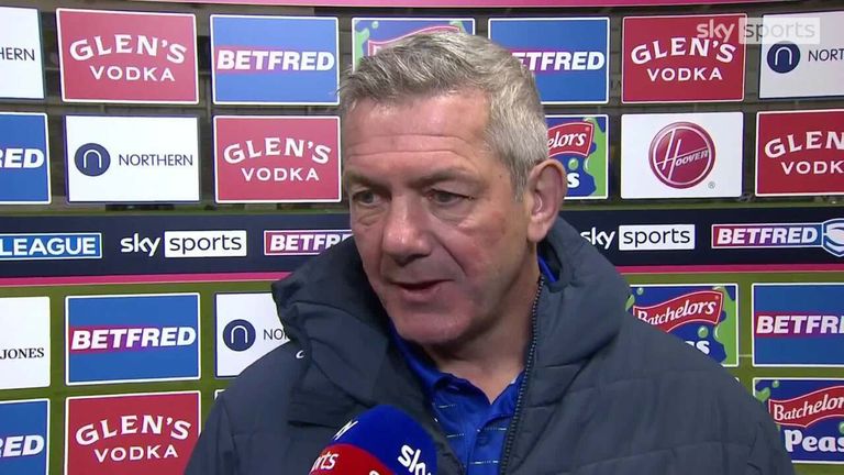 Warrington Wolves coach Daryl Powell praises his team for putting on an outstanding performance against Leeds Rhinos